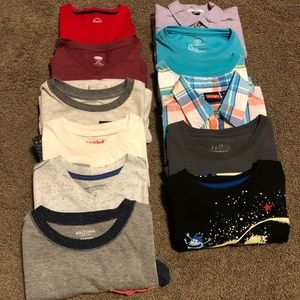 Selling Bundle of 12 Boys Size 10/12 Shirts